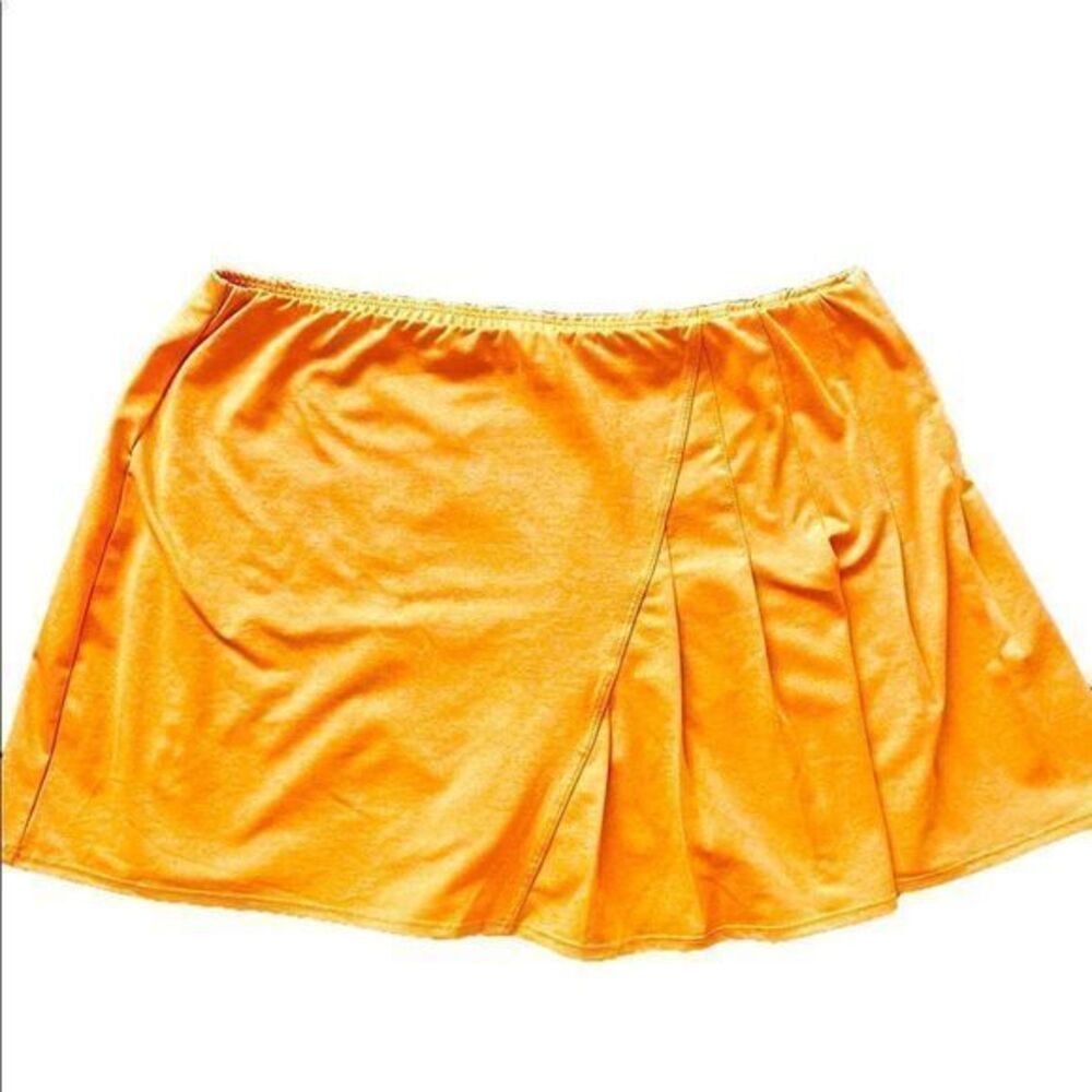 Tail Skort - M orange , polyester,
